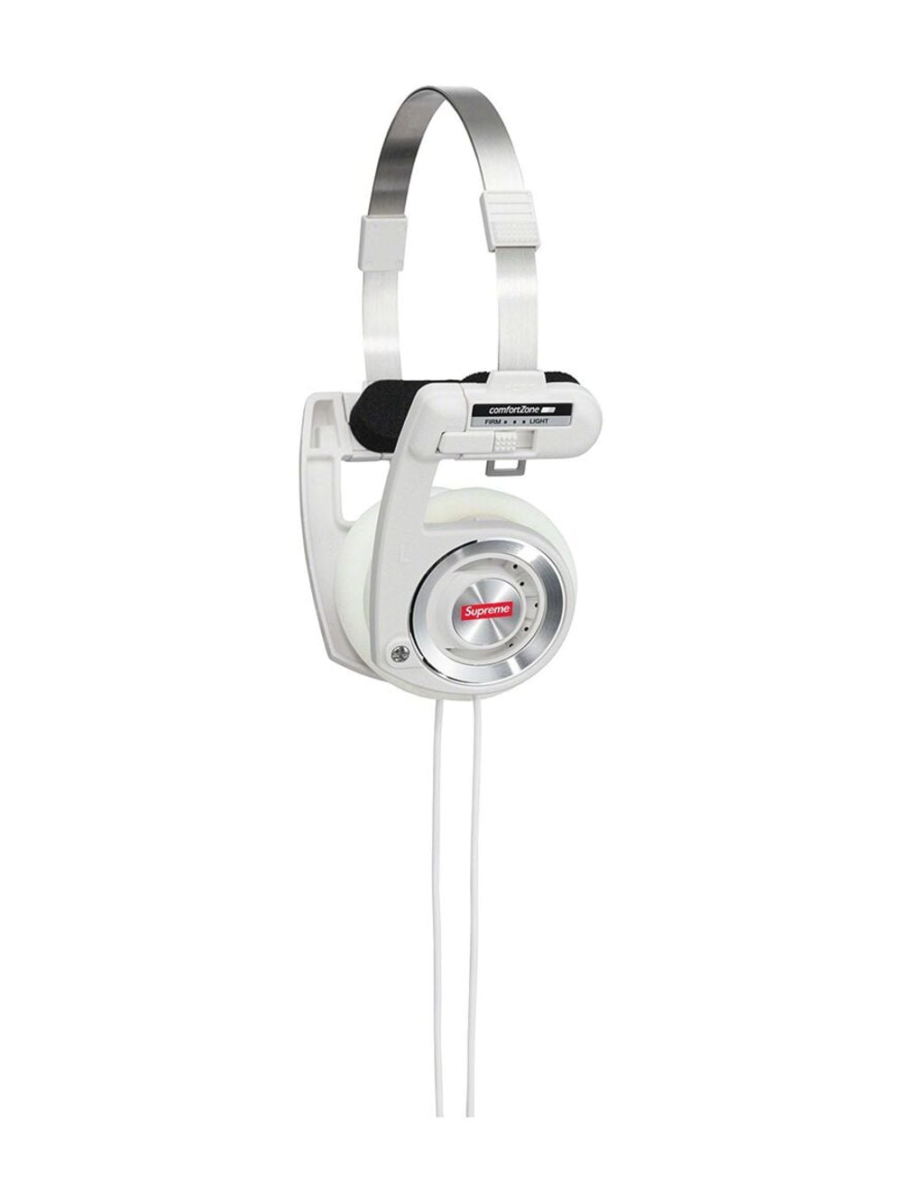 Shop Supreme X Koss Portapro Headphones In White