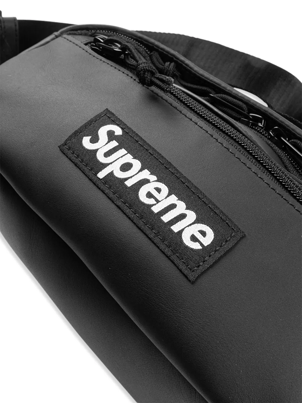 Supreme Leren heuptas Zwart