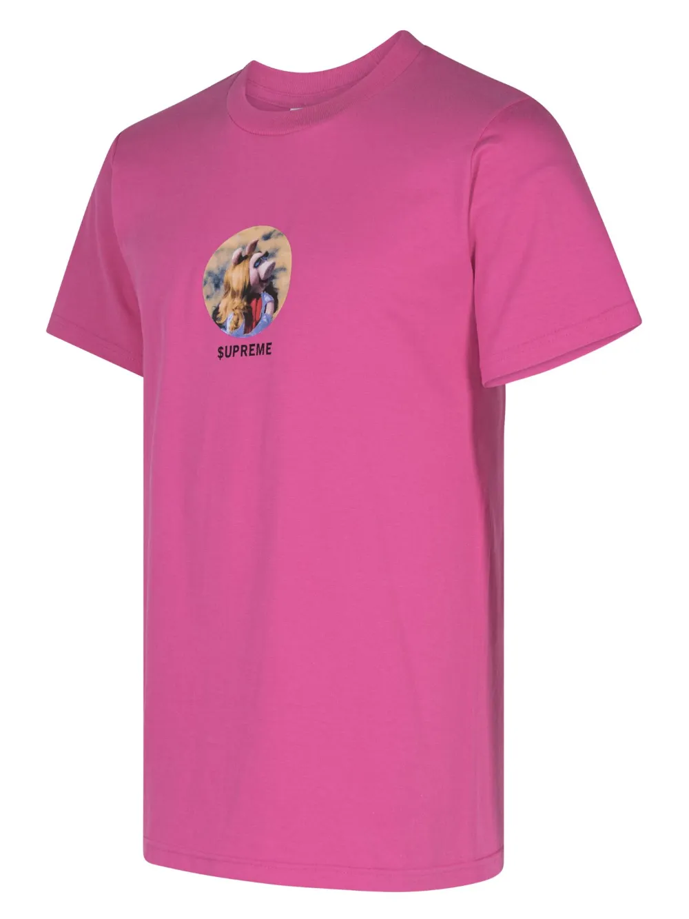 Supreme Miss Piggy T-shirt Roze