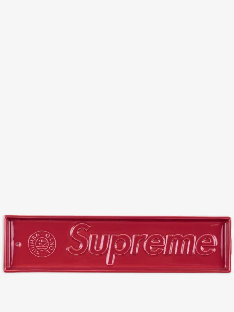 Supreme x Kuumba ceramic incense tray (6cm x 25cm)