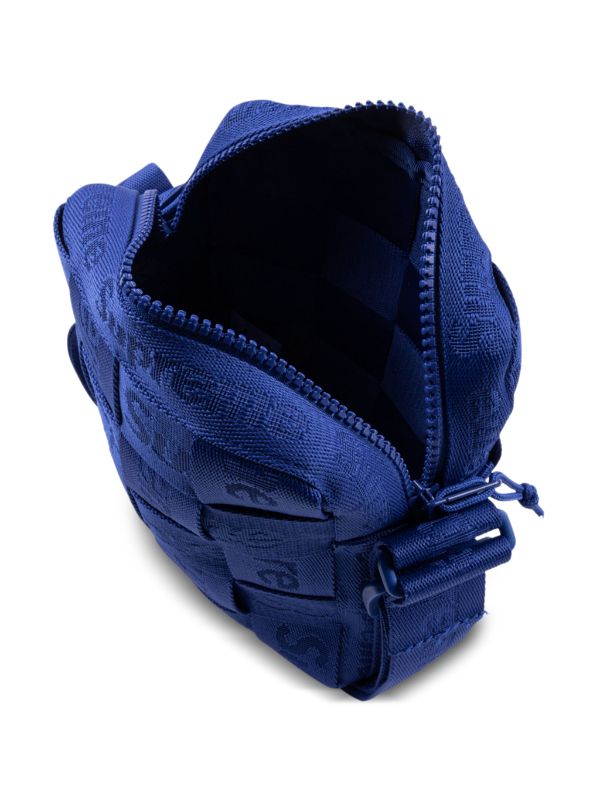 Supreme Woven Shoulder Bag Blue FARFETCH TR