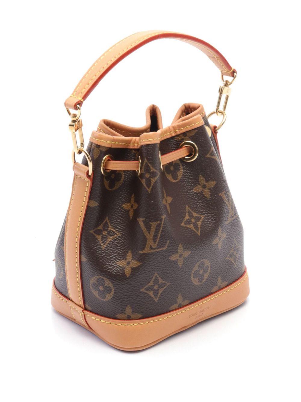 Louis Vuitton Pre-Owned 2021 pre-owned Nano Noe tas - Bruin