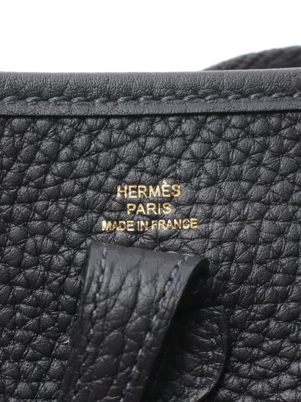 Herm S Pre Owned Evelyne Tpm Shoulder Bag Black Farfetch