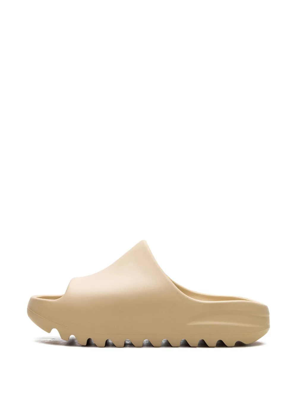 Adidas Originals "desert Sand" Slides In Neutrals