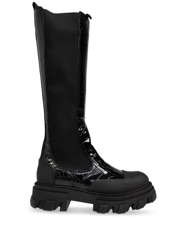 Ganni snow boots best sale