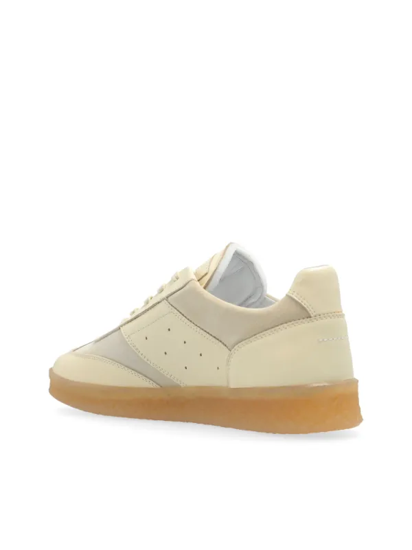 Maison Margiela ベージュ 37 MM6 Maison Margiela Panelled low-top Trainers | Neutrals | FARFETCH