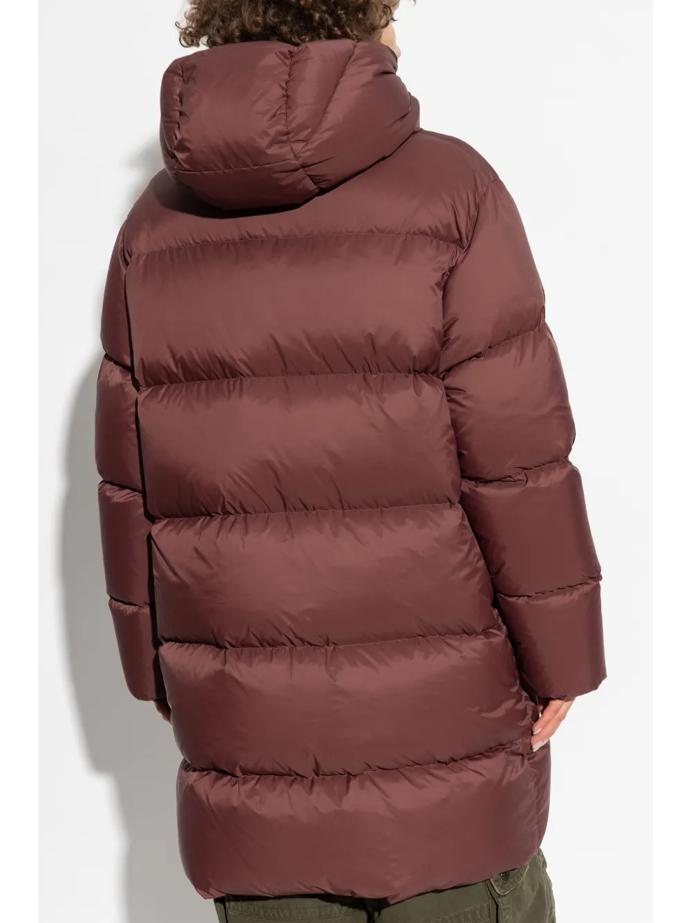 DSQUARED2 Gewatteerde jas met logoprint Rood