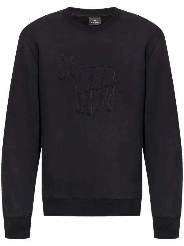 PS Paul Smith Zebra Sweatshirt | Black | FARFETCH AO