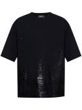 DSQUARED2 metallic printed cotton T-shirt - Black