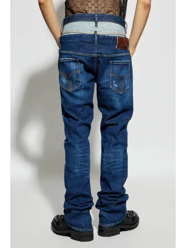DSQUARED2 Sharpei Bootcut Jeans | Blue | FARFETCH