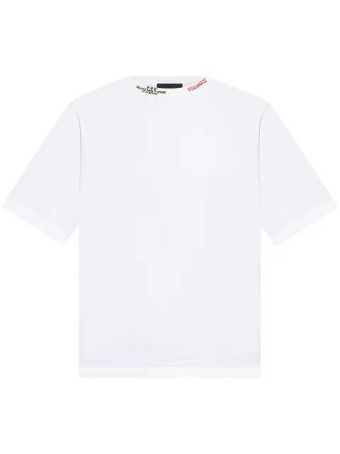 DSQUARED2 logo-embroidered T-shirt Women