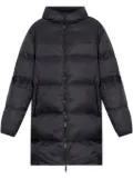 DSQUARED2 logo-print padded coat - Black