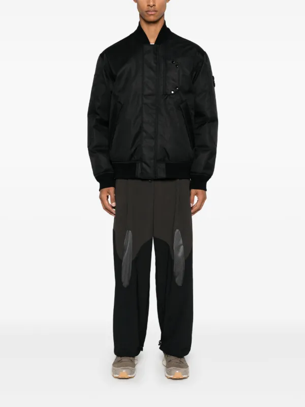 Stone Island コンパスバッジ ボンバージャケット | ブラック