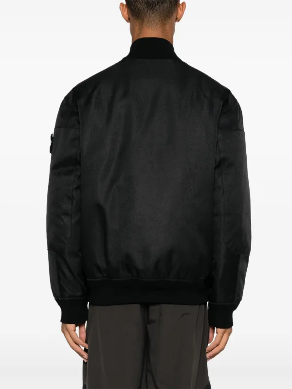 Stone Island コンパスバッジ ボンバージャケット | ブラック