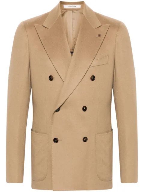 Tagliatore brooch-detail blazer