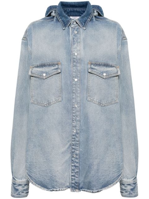 VETEMENTS front-back denim shirt