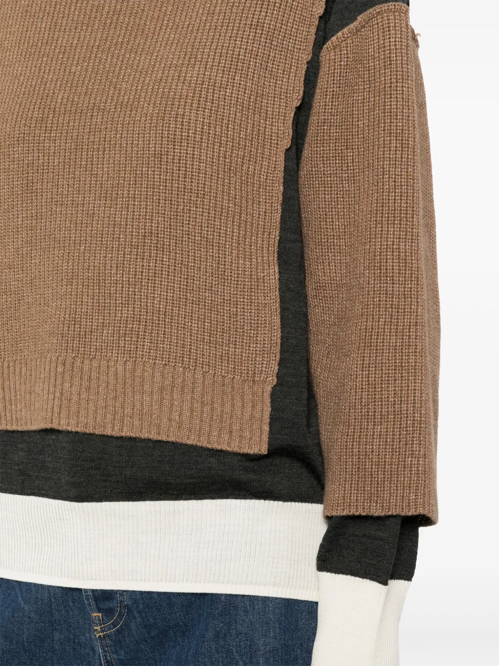 Undercover Trui van wolmix Bruin