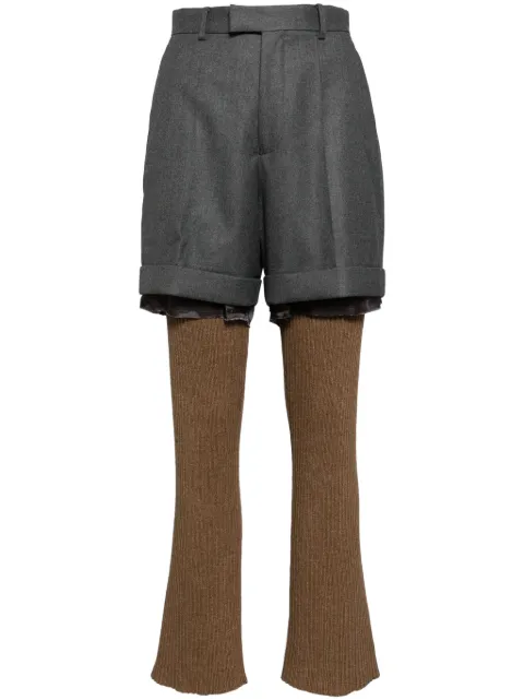 Undercover panelled trousers