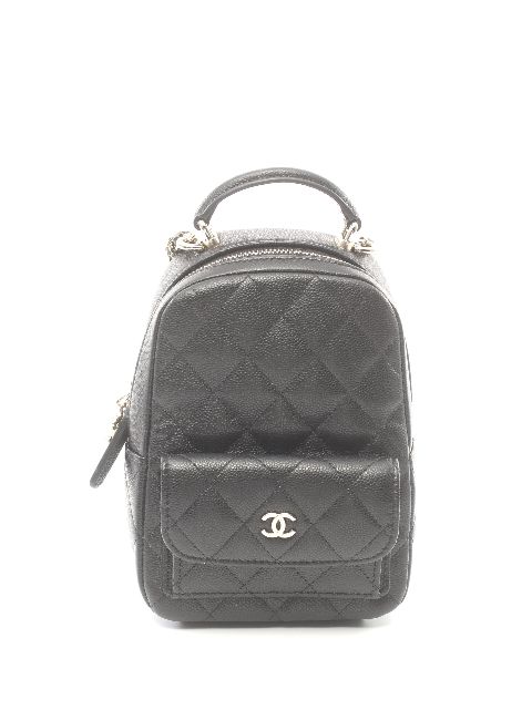 CHANEL 2021s mini CC quilted backpack Women