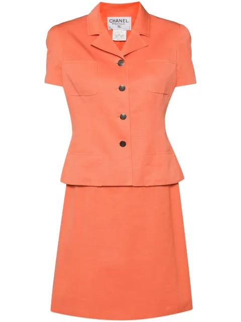 CHANEL Pre-Owned tailleur-jupe à veste (1997)