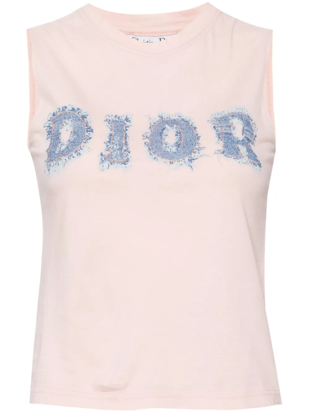 Affordable Christian Dior 2003 Sleeveless cotton tank top Women