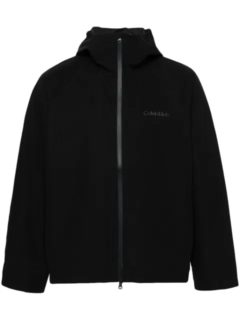 Calvin Klein raised-logo jacket
