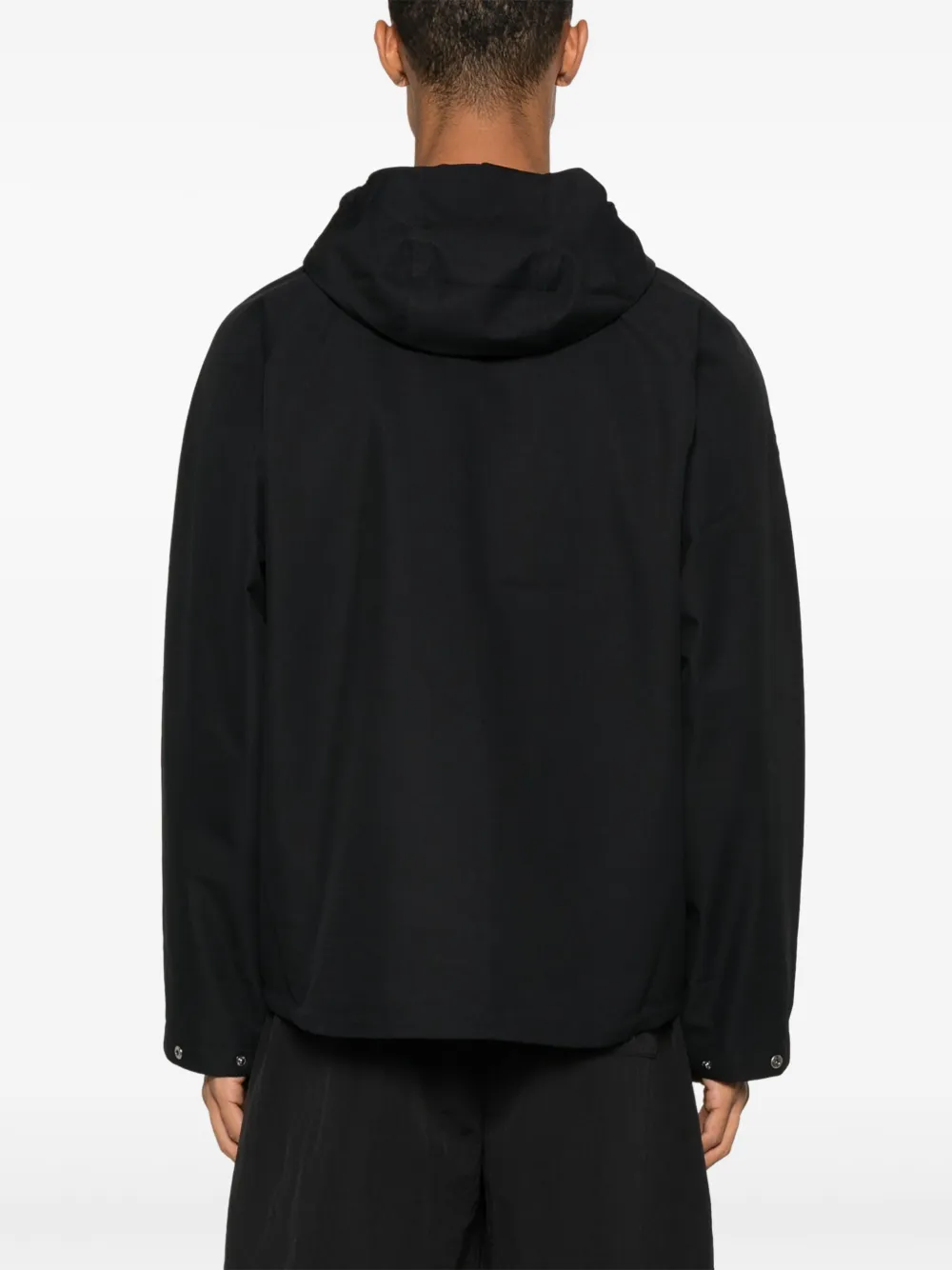 Calvin Klein Jack met logo-reliëf Zwart