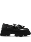 GANNI tassel loafers - Black