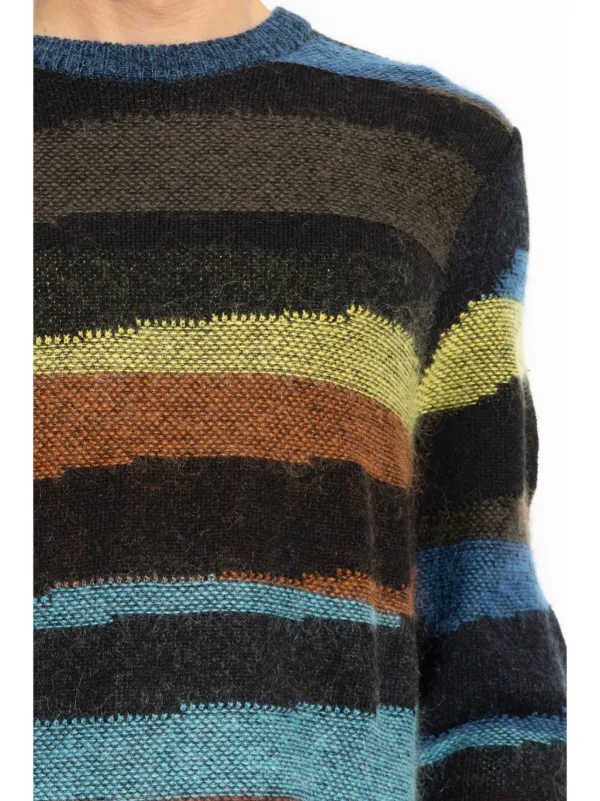 Pull Rayé Homme Maine New England - Taille S, Coton Multicolore, Occasion