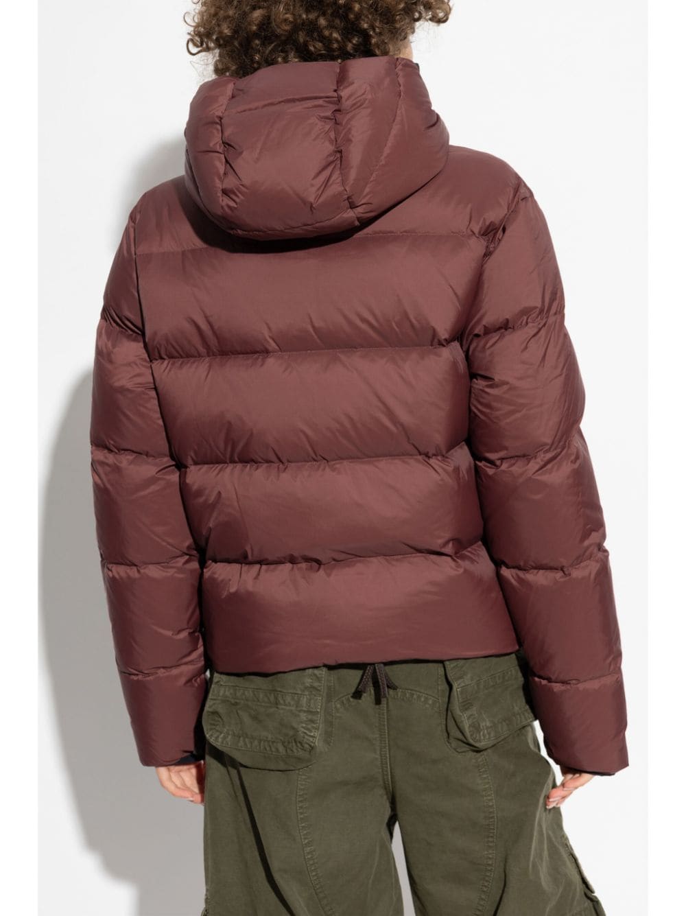 Shop Dsquared2 Padded Down Jacket In 红色