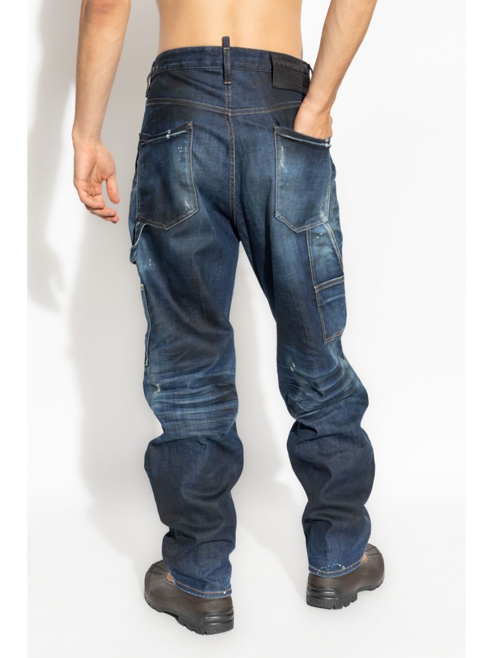 DSQUARED2 panelled loose-fit jeans Men