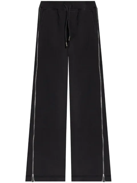 DSQUARED2 side-zipped cotton palazzo pants Women