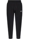 Maison Kitsuné logo-print cotton track pants - Black