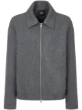 STUDIO TOMBOY zip-up wool jacket - Grey