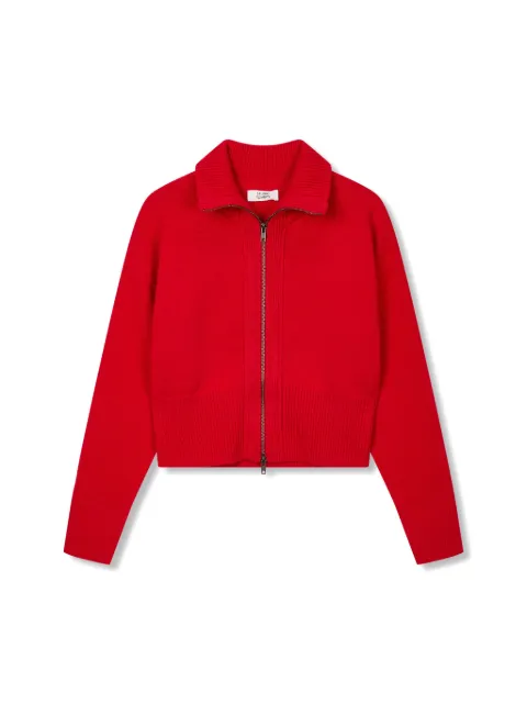 STUDIO TOMBOY high-neck zip-up cardigan 