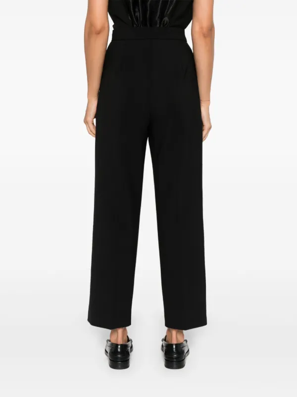 Max Mara Verbano Trousers | Black | FARFETCH