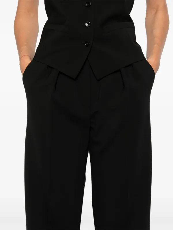 Max Mara Verbano Trousers | Black | FARFETCH Max Mara Verbano Trousers | Black | FARFETCH