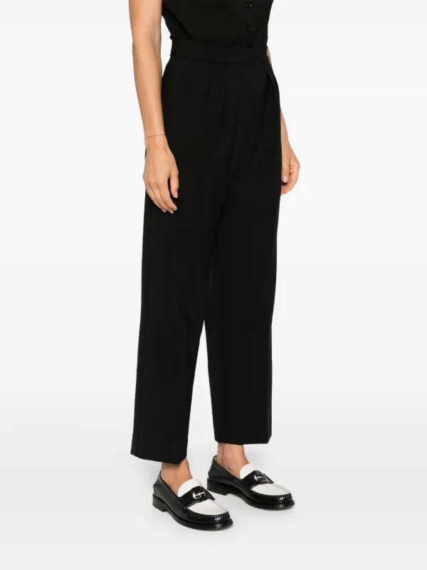 Max Mara Verbano Trousers | Black | FARFETCH