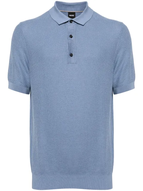 BOSS regular fit knit polo