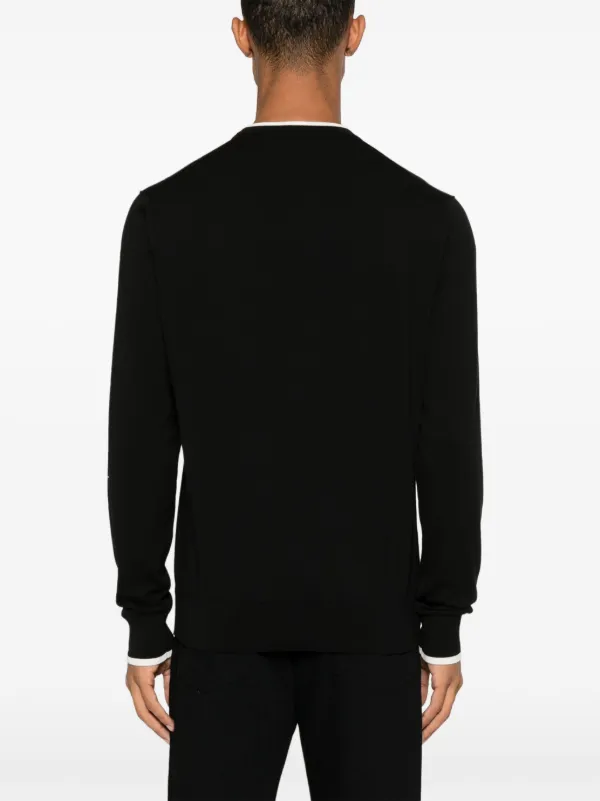 Dolce & Gabbana logo-embroidered Sweater | Black | FARFETCH