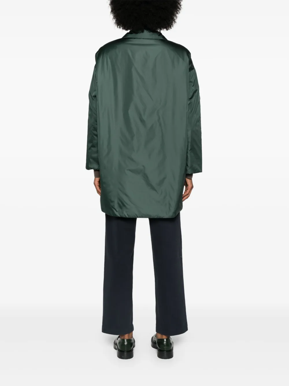 Aspesi Teena Trench Coat In Green