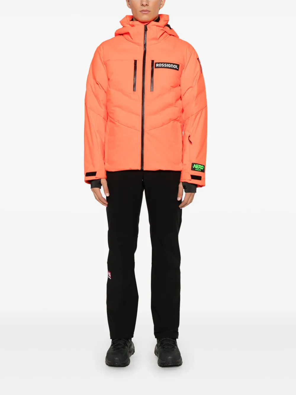 Rossignol Hero Blackside donsjack - Rood