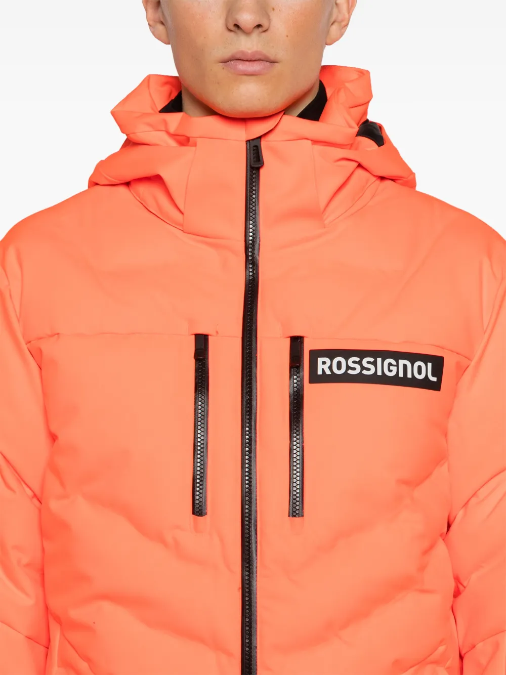 Rossignol Hero Blackside donsjack Rood
