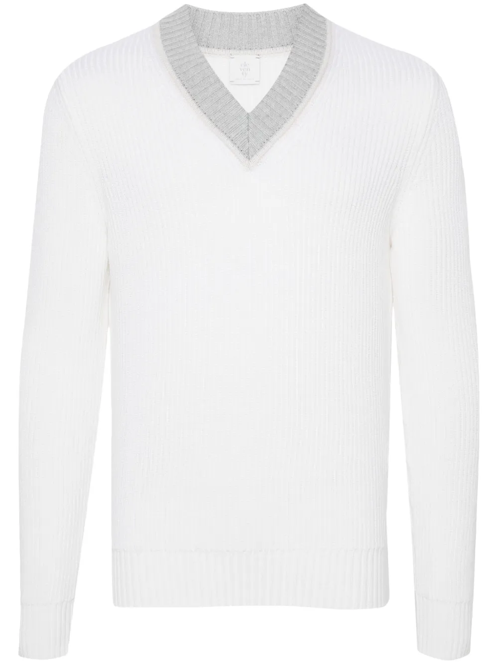 Eleventy Wollen sweater Beige