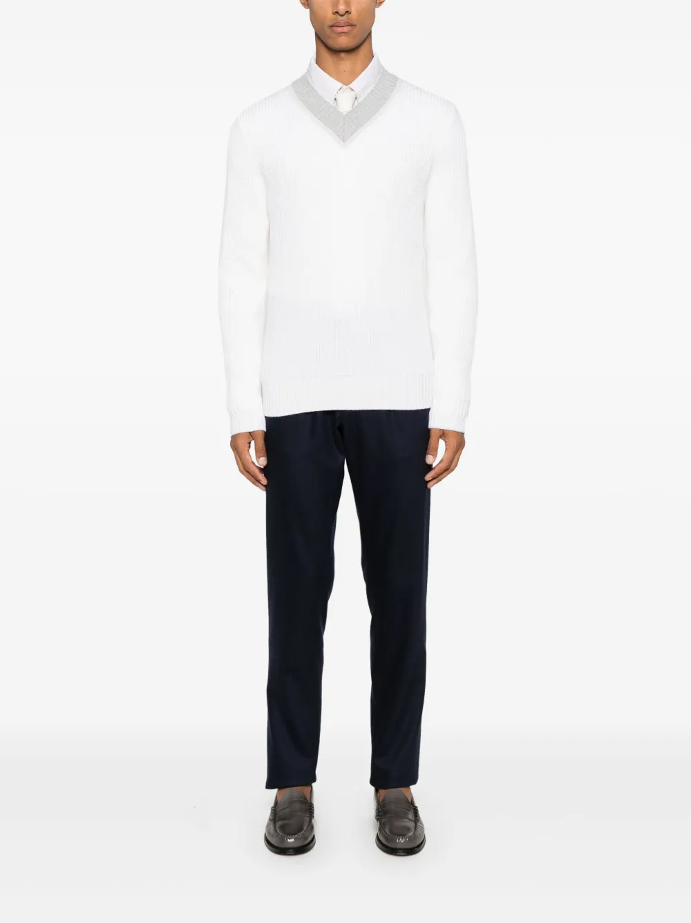 Eleventy Wollen sweater - Beige