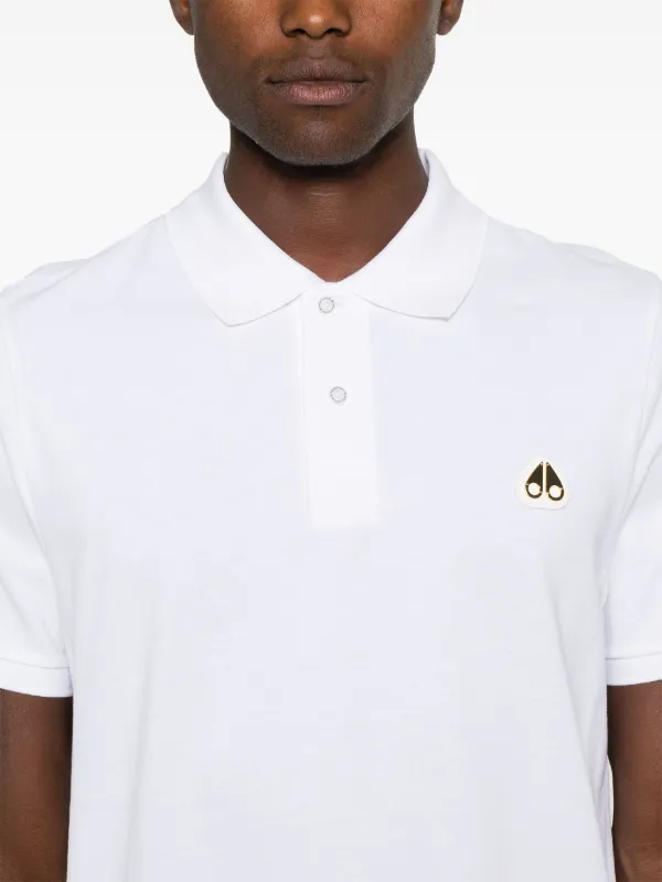Moose Knuckles Everett Polo Shirt | White | FARFETCH