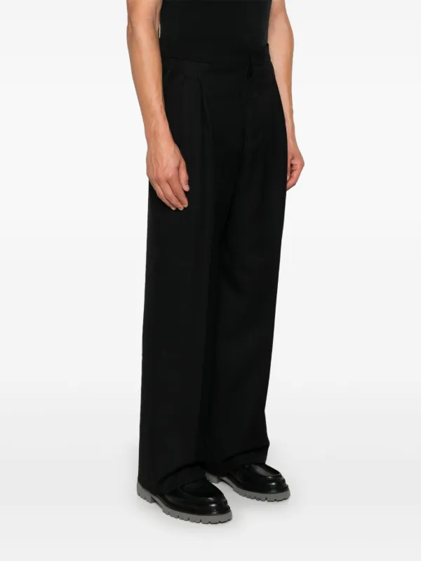 AMI｜SLACKS AMI Men's Technical Track Pants - Noir - S | Coggles