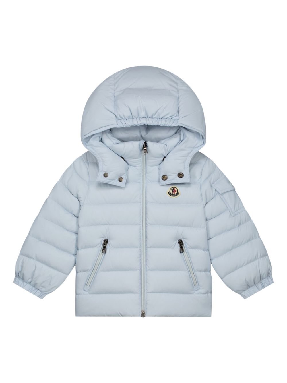 Moncler Enfant Jules logo-patch padded jacket - Blue