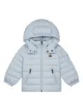 Moncler Enfant Jules logo-patch padded jacket - Blue