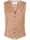 Max Mara Zuai waistcoat - Brown